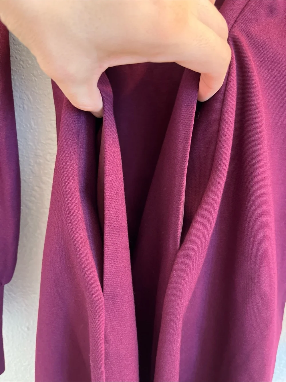 Kate Spade Plum Button Shoulder Mock Neck Ponte Mini Dress M Academia Romantic